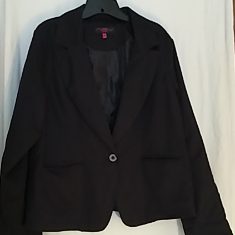 NewLook black blazer 1X